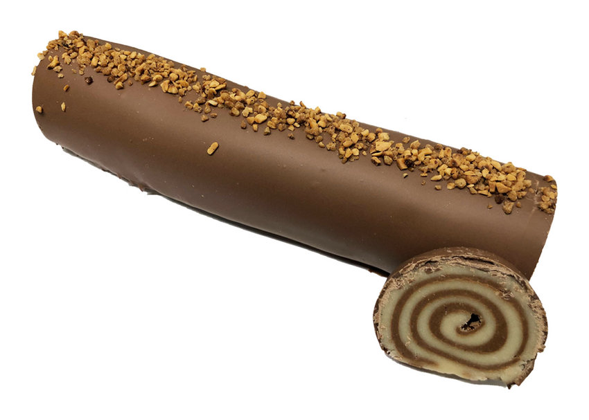Bûche gianduja melk