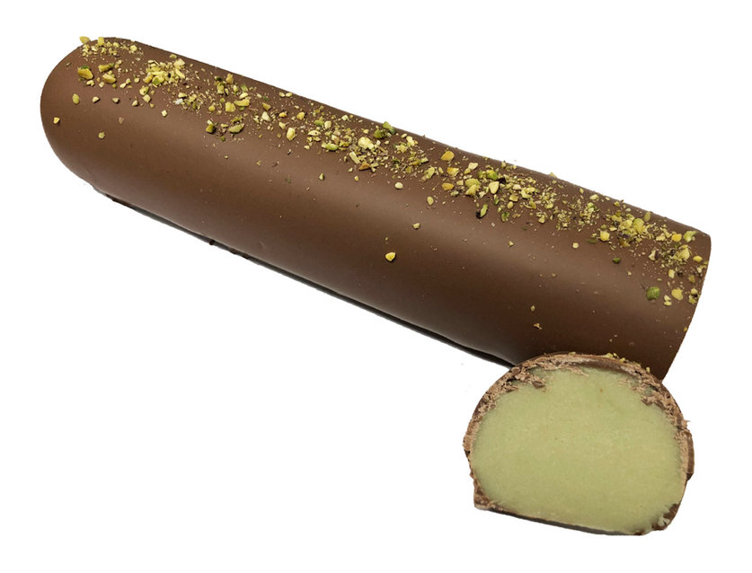 Bûche pistache melk