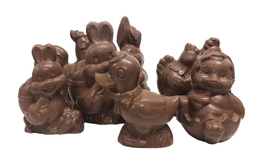 Assortiment Paasfiguren melk