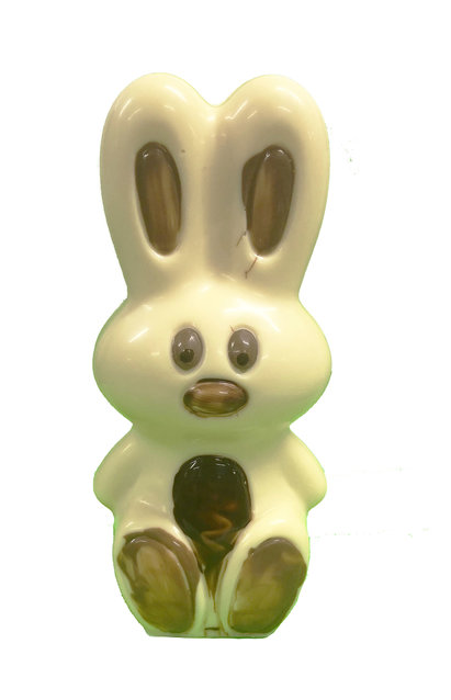 Bunny groot ingekleurd wit