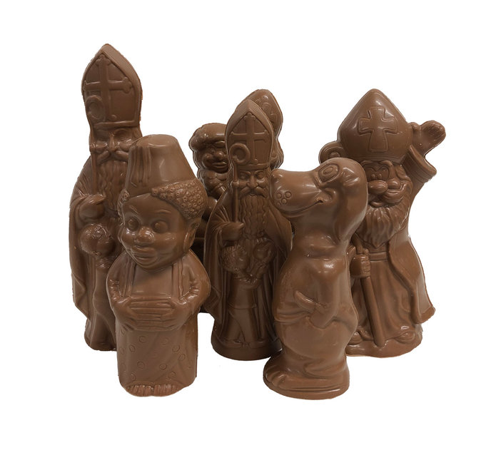 Ass. grote sint figuren melk