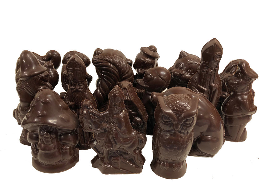 Assortiment kleine sint figuren puur