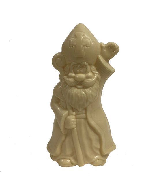 Sint modern wit 19 cm
