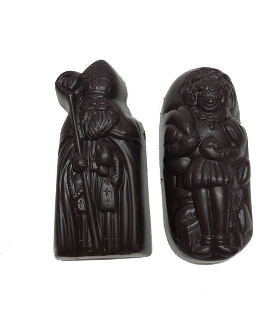 Caraque sint en piet praliné puur