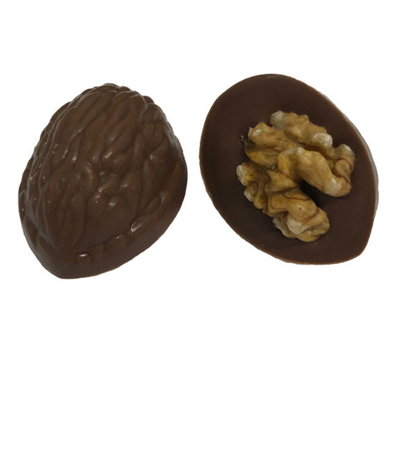 Walnoten met praliné melk