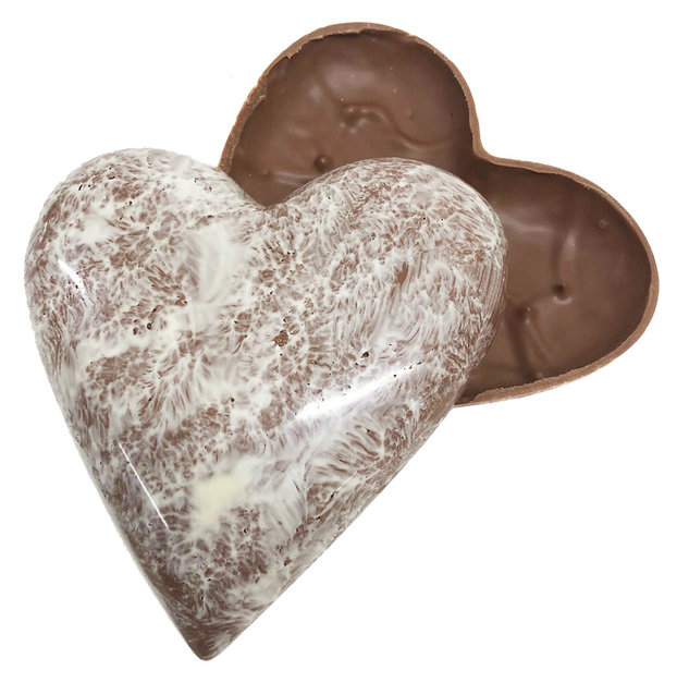 Hart schelp groot melk