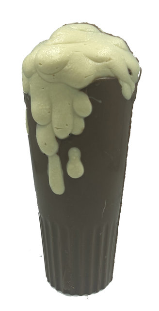 holfiguur bierglas deco