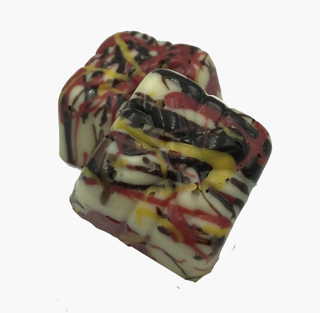 praline 3 kleur wit