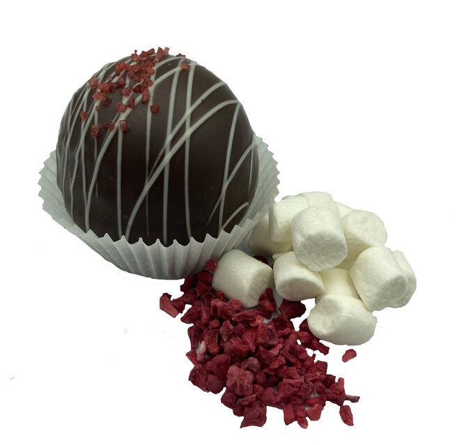 Chocolate bomb framboos puur