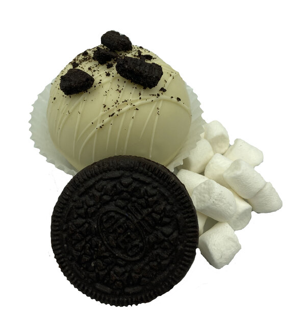 Chocolate bomb oreo wit