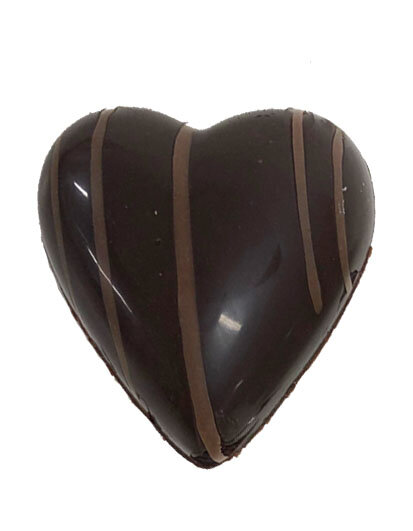 Hearts hazelnut praliné P