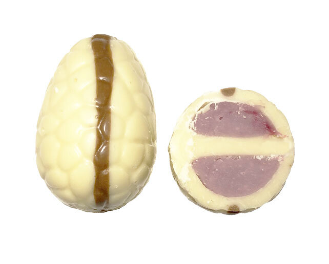 Paaseitje Aardbei Witte Chocolade