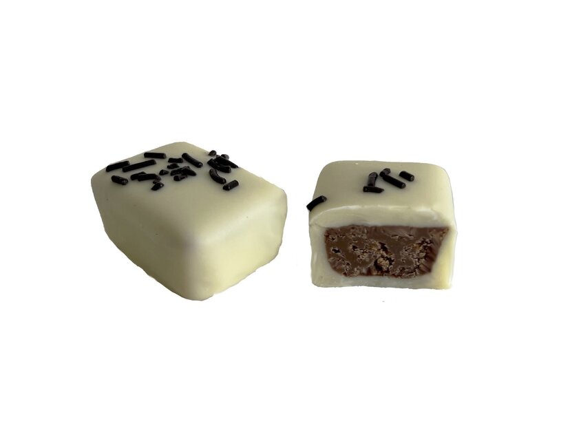 feuilletine witte chocolade